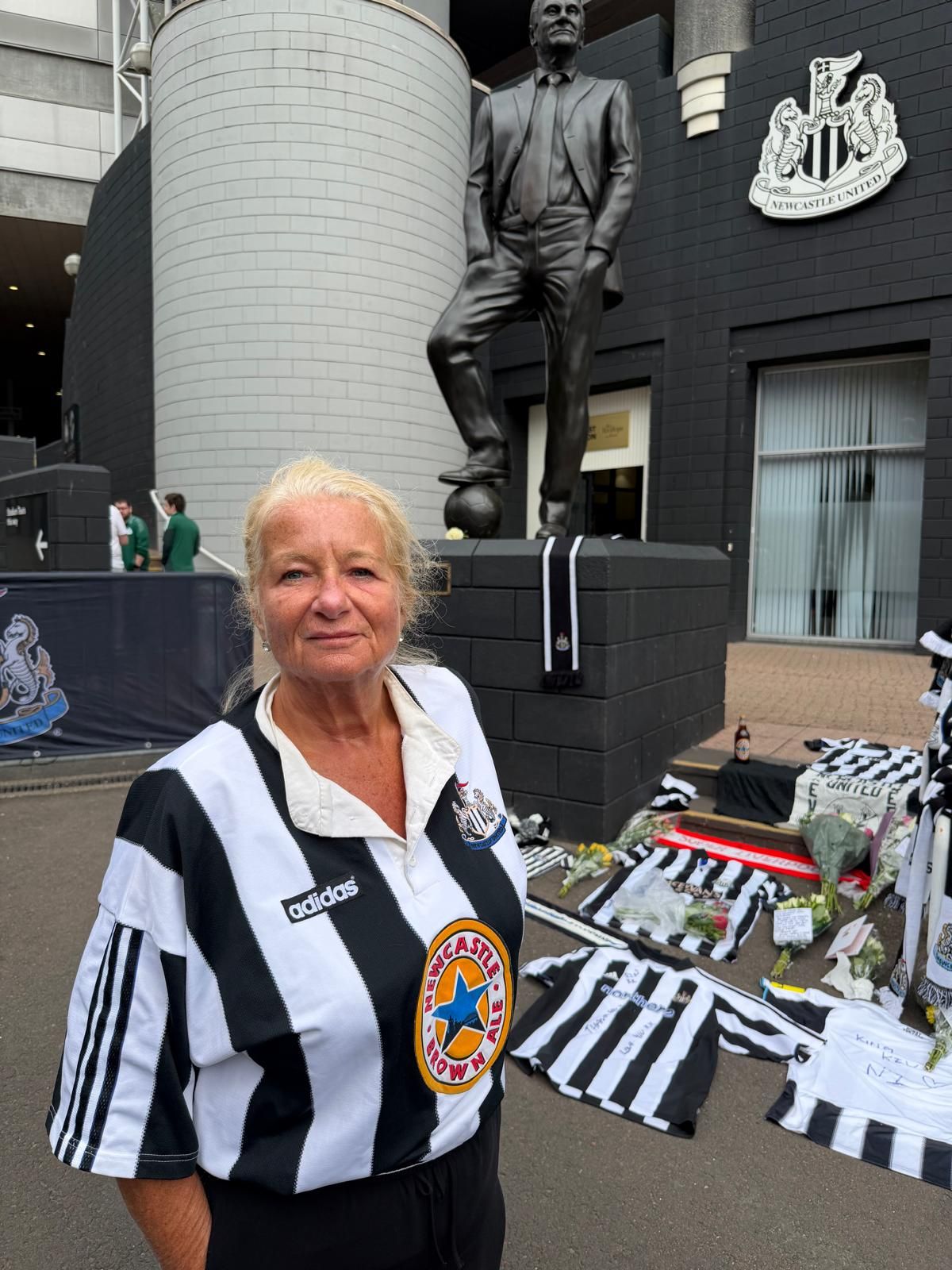 Newcastle Utd fan Carolyn Ridley paid a glowing tribute to Keegan