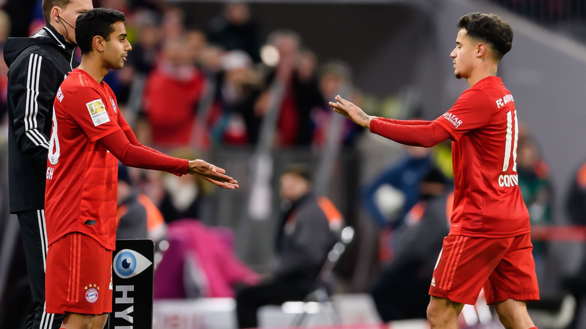 Sarpreet Singh made his Bundesliga debut for Bayern Munich last year when he replaced Philippe Coutinho in a 6-1 win over Werder Bremen