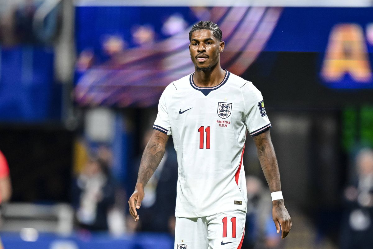 Marcus Rashford of England