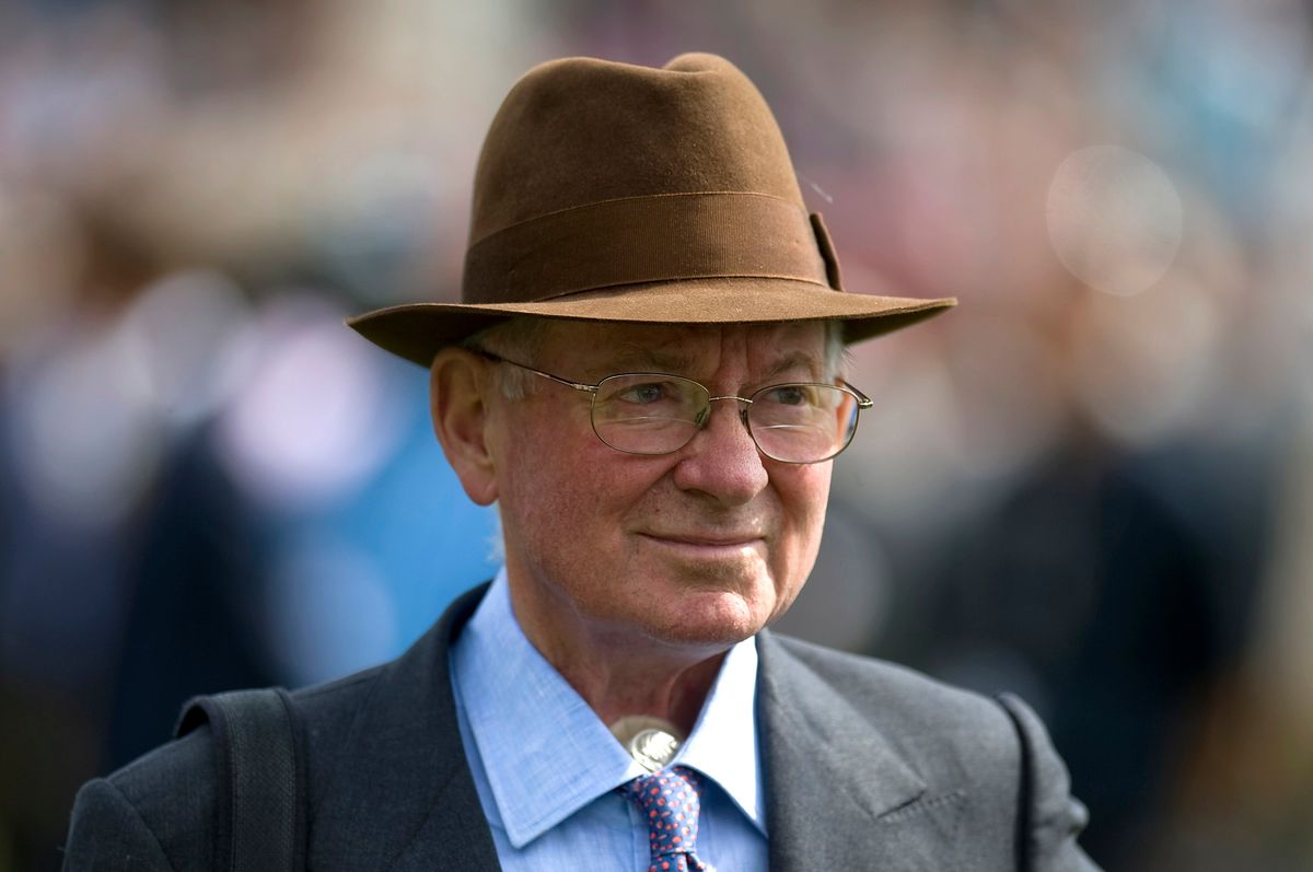 Barry Hills: trainer of Ghanaati