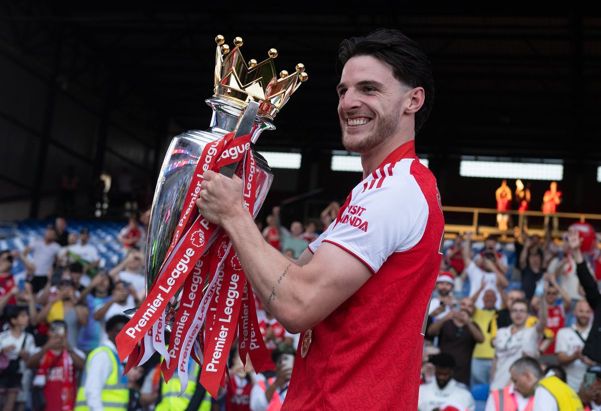 Moving to Arsenal has proved an inspired move for Declan Rice 