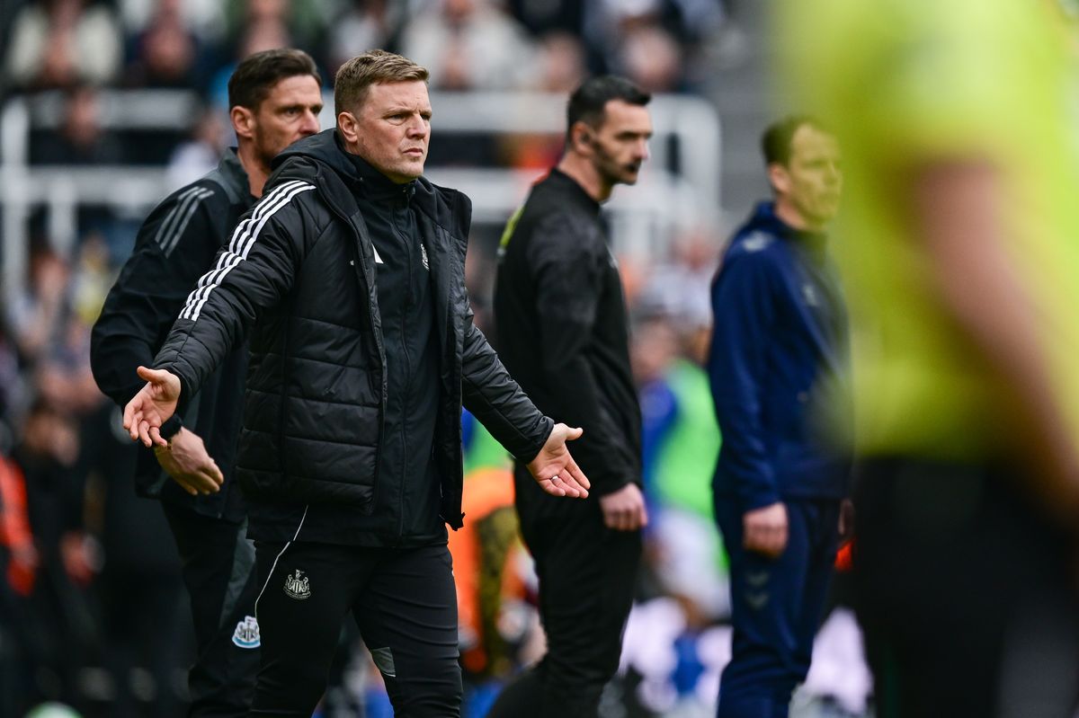 Newcastle United head coach Eddie Howe