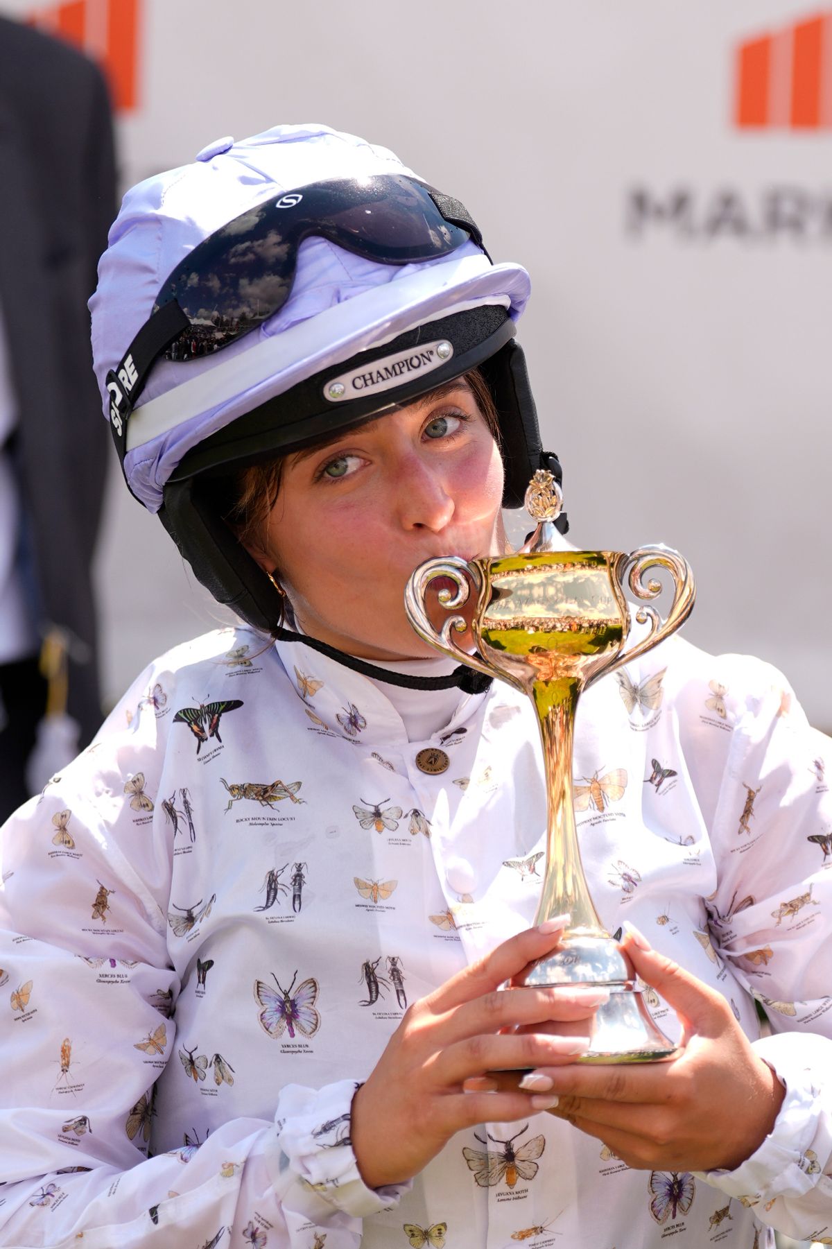 Imaan Rasul-Healer: with the winning trophy
