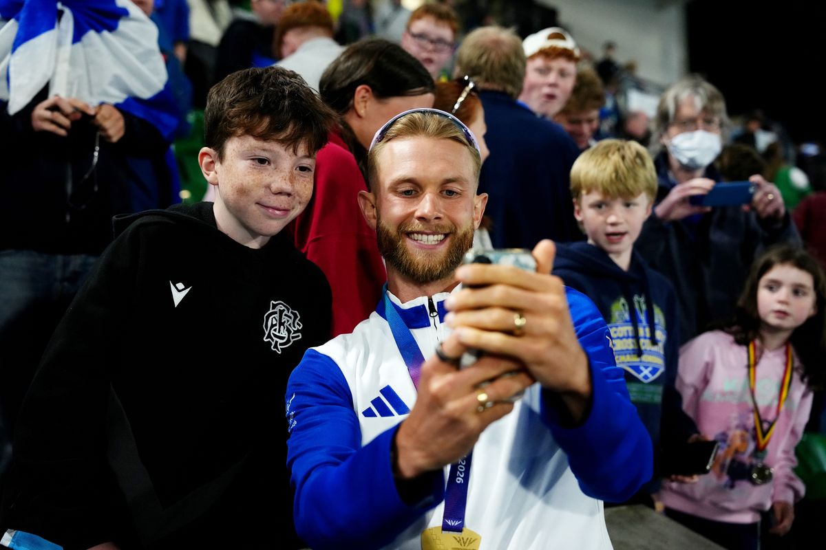 Josh Kerr after his Commonwealth Gold