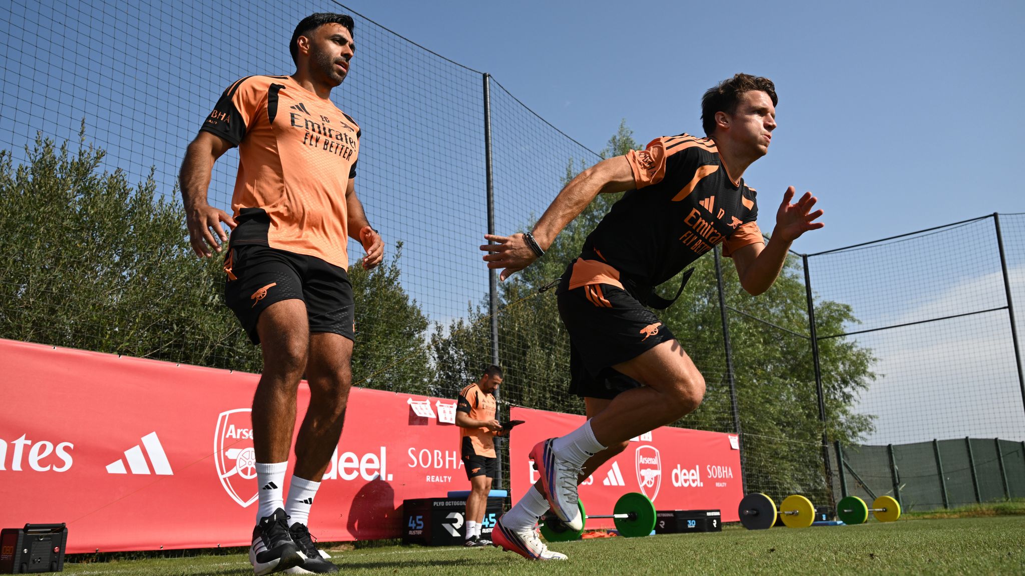 Tzolis has impressed Arsenal's fitness coaches during pre-season