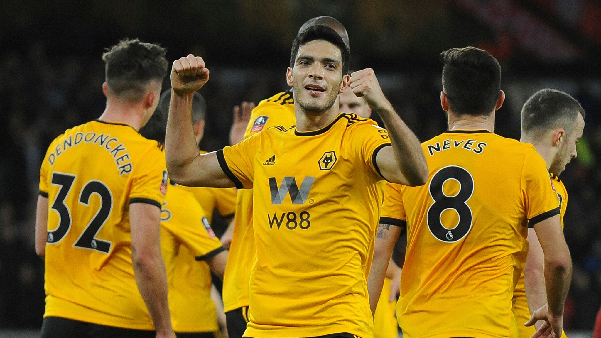 Wolves favourite Raul Jimenez is back at Molineux after three years away