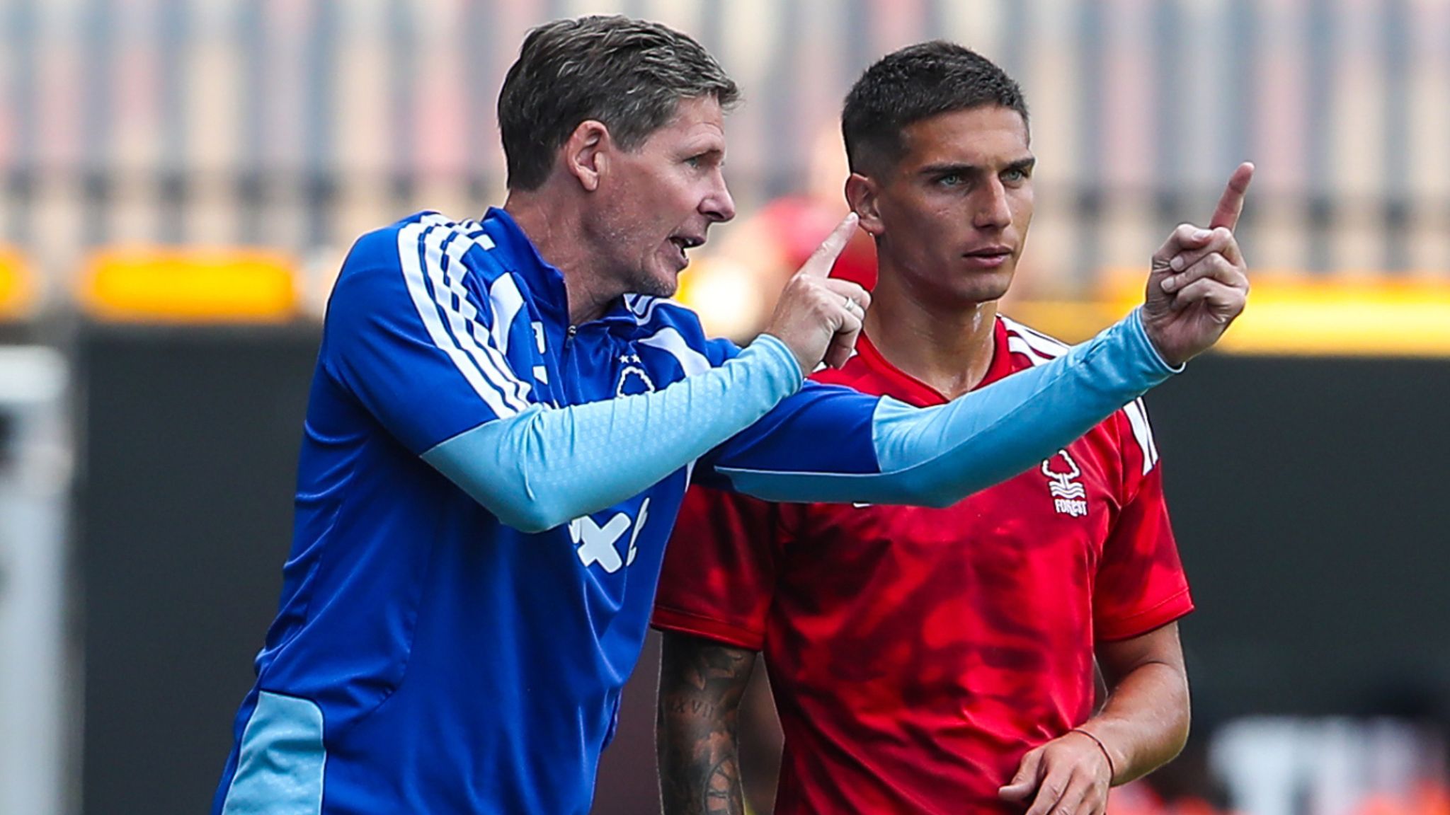 Oliver Glasner has been perfecting his preferred 3-4-2-1 during pre-season