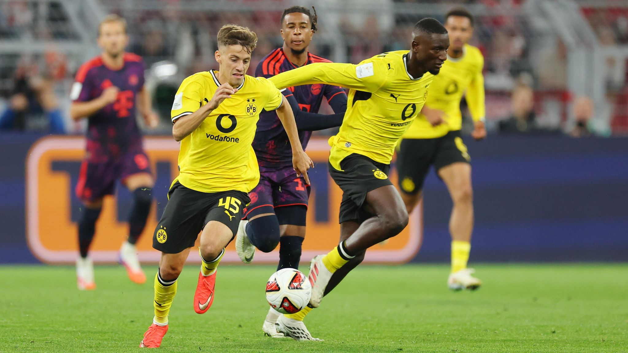 Giannis Konstantelias was a bright spark in the Franz Beckenbauer Supercup