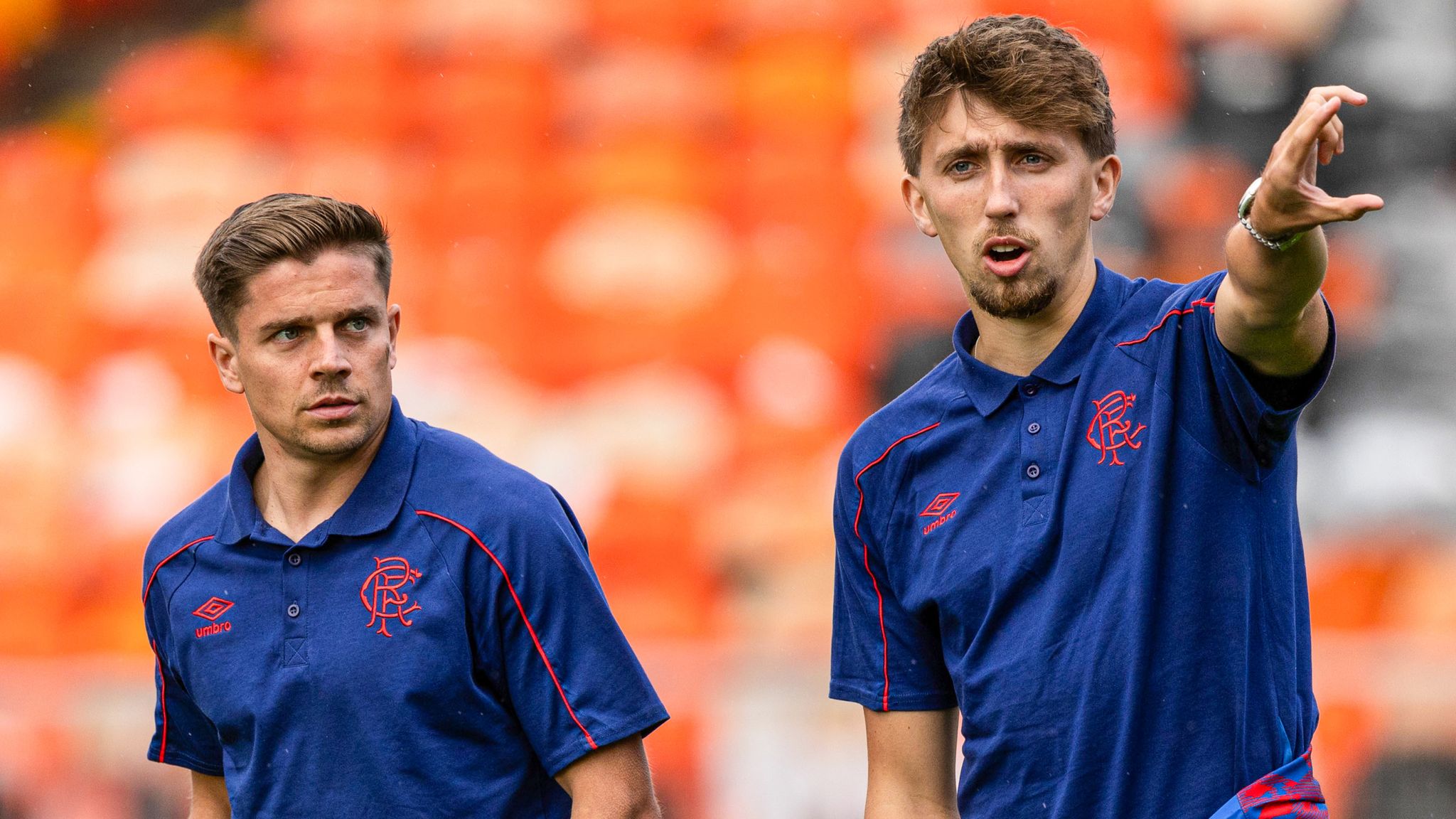 Cammy Devlin (L) and Dan Neil (R) are among the midfielders to join Rangers this summer