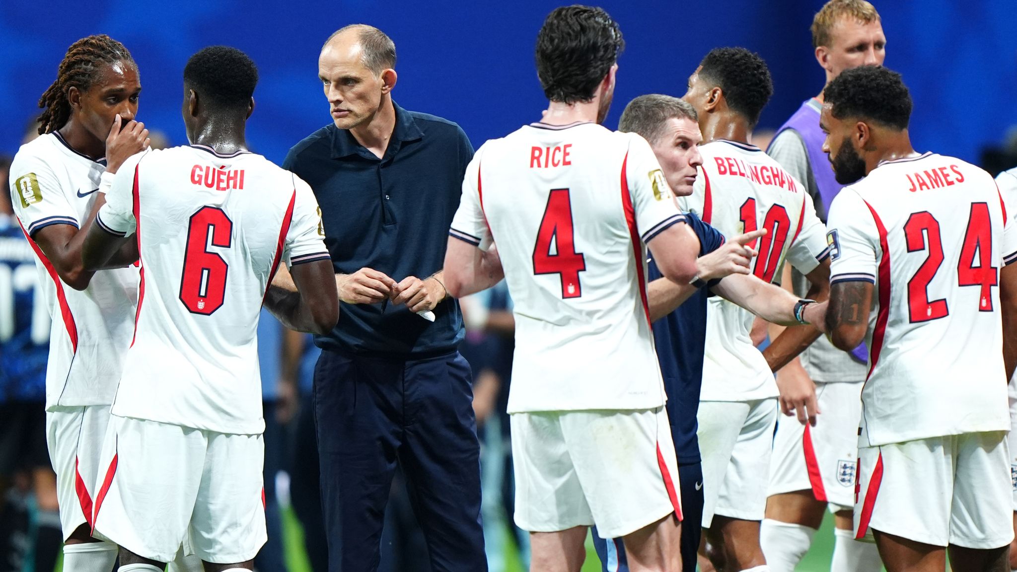 McCann's side will wear official England kit