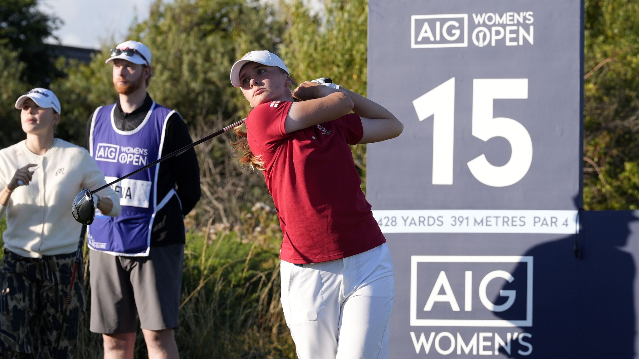 England's Lauren Crump qualified automatically to represent Team Europe