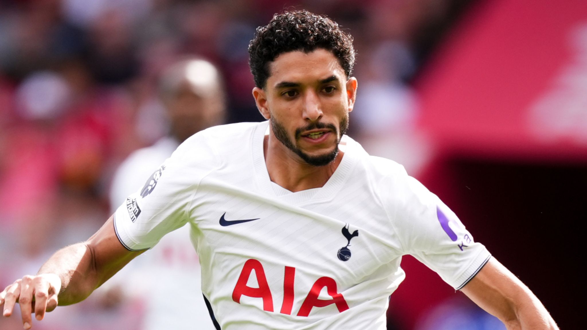 Spurs' Omar Marmoush is yet to find the net for his new club
