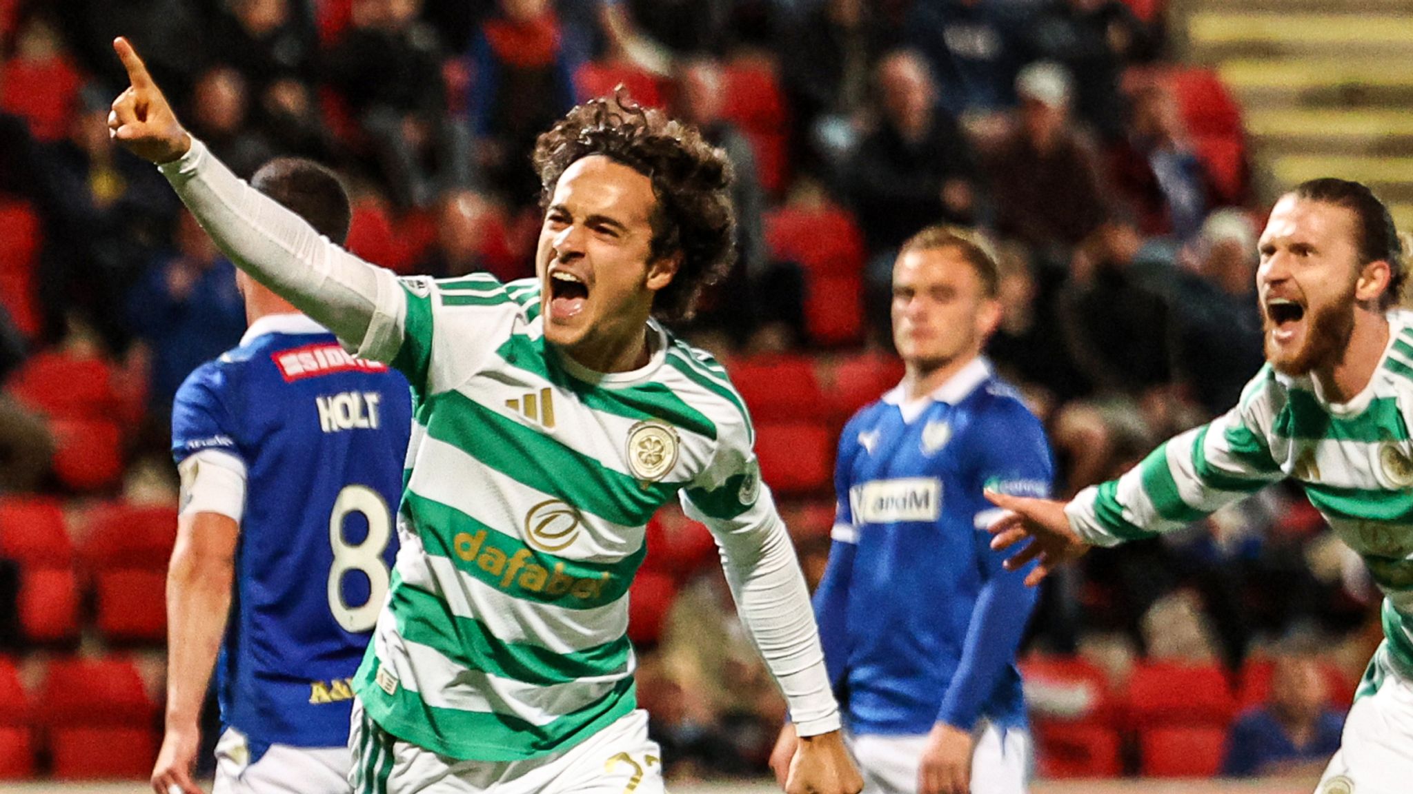 Mika Baur is available for Celtic despite missing training on Friday