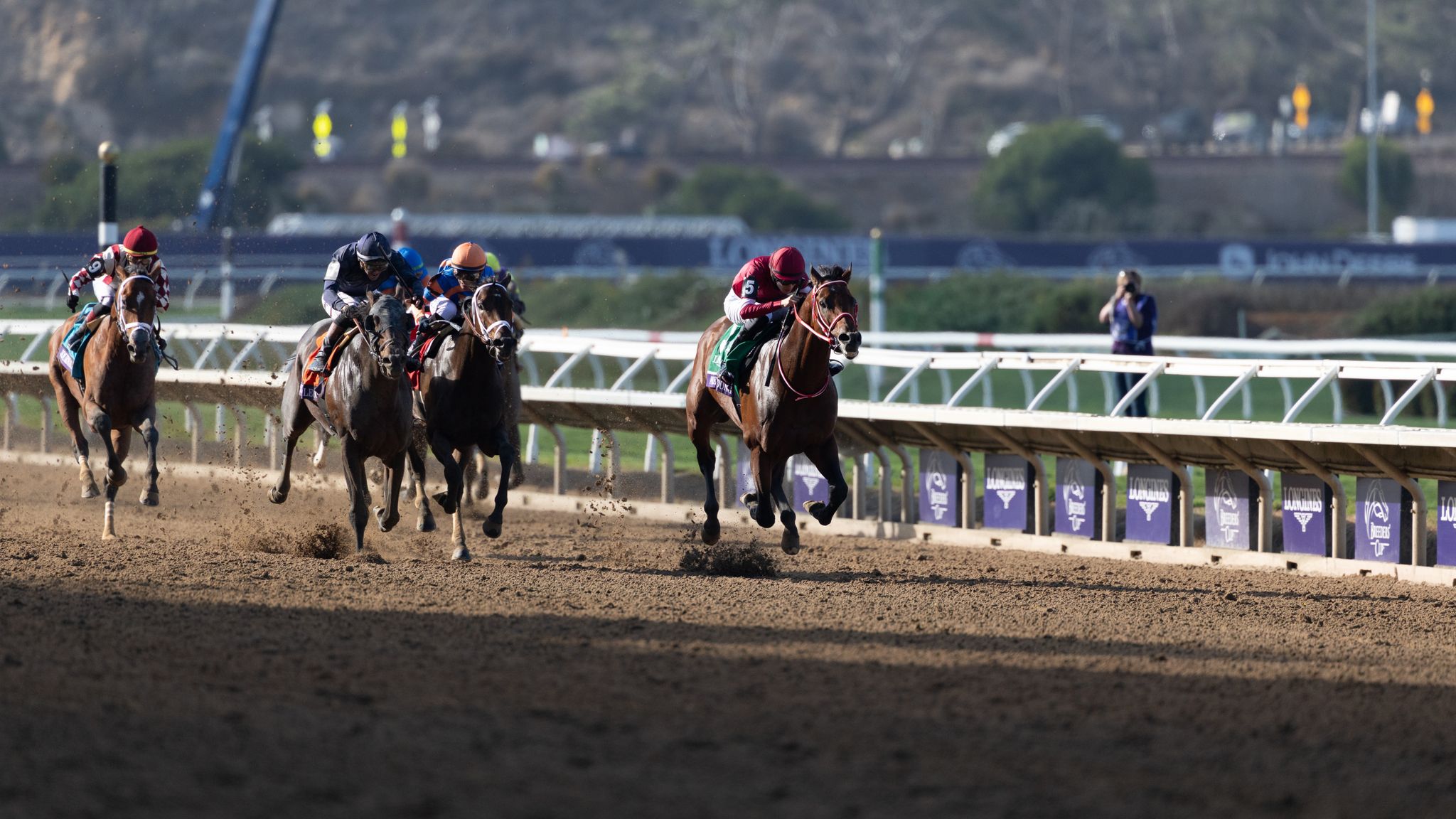Forever Young won last year's Breeders' Cup (Photo by Karl Anderson/Icon Sportswire) (Icon Sportswire via AP Images)
