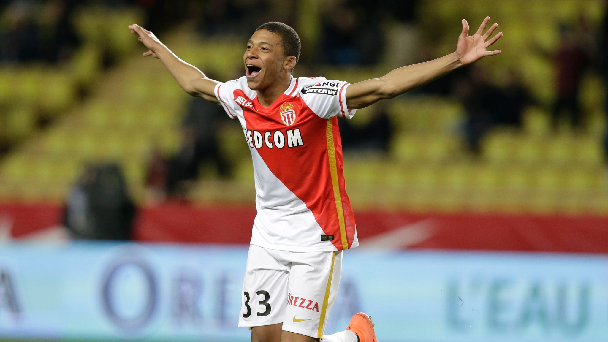 Kylian Mbappe is a famous product of AS Monaco's youth academy