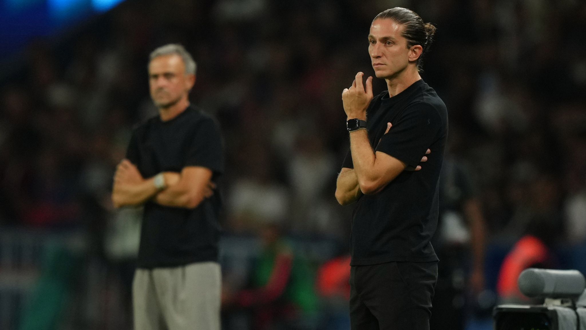 Monaco's head coach Filipe Luis has made a big impact at the club already
