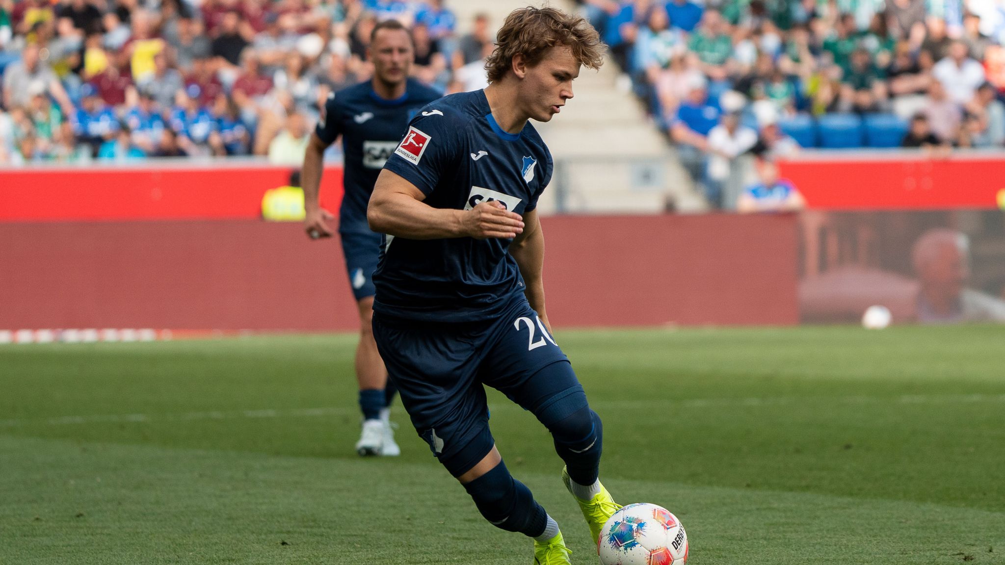 Campbell in action for Hoffenheim against Werder Bremen last season