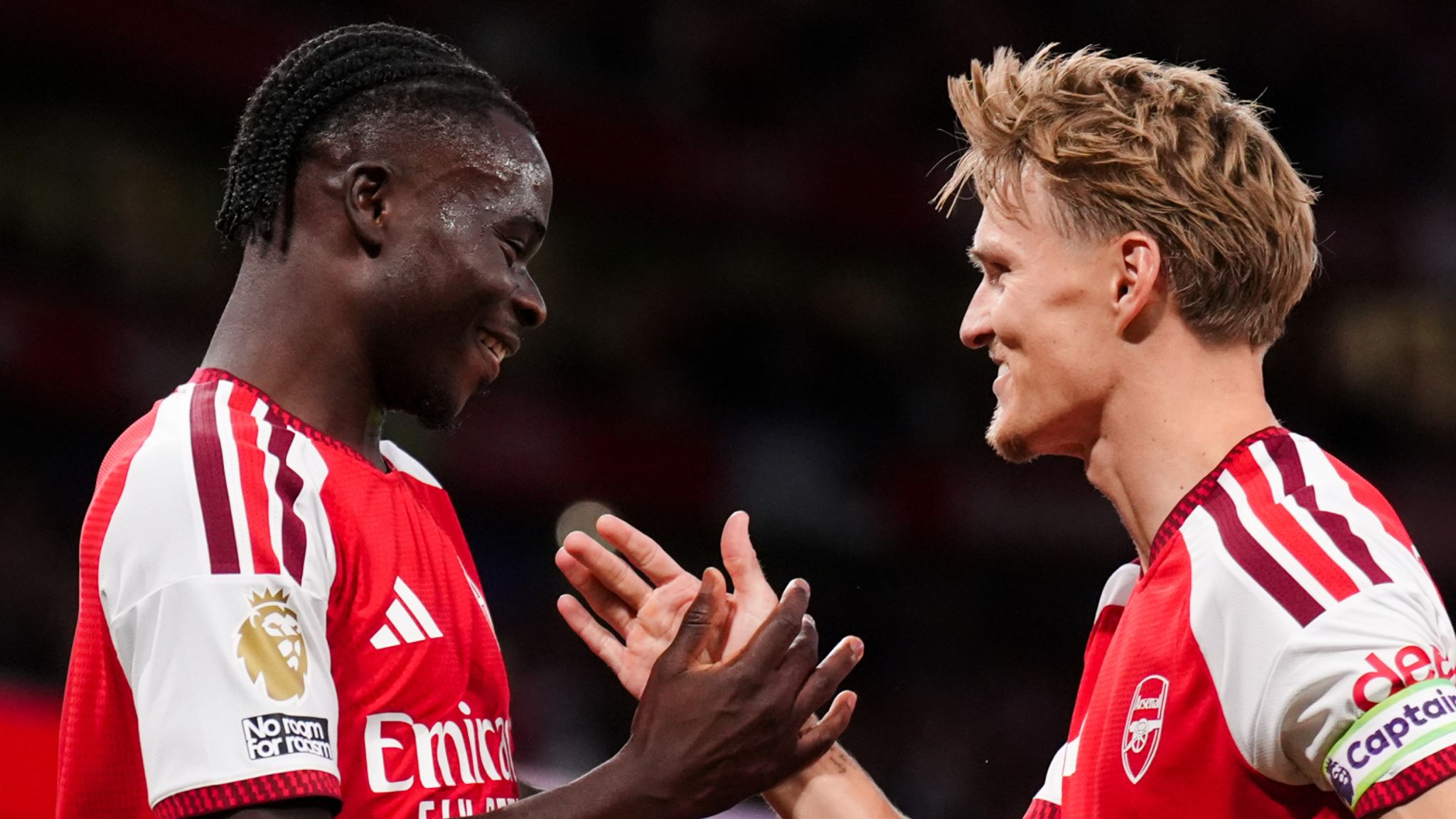 Bukayo Saka and Martin Odegaard struggled with injuries in the last two seasons