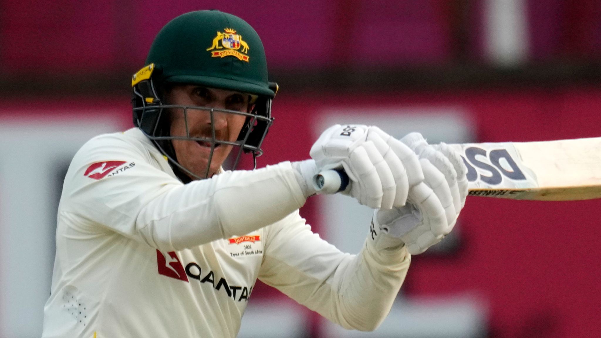Nic Maddinson registered a 33-ball duck on day one upon his return to the Australia Test team