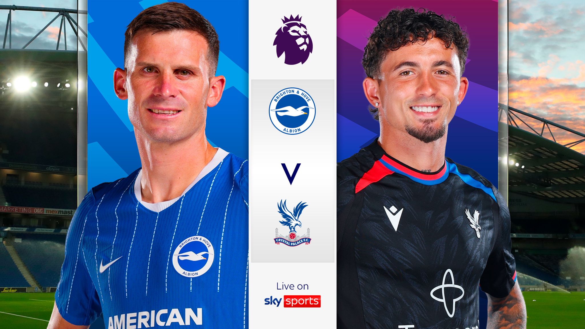 Brighton vs Crystal Palace LIVE!