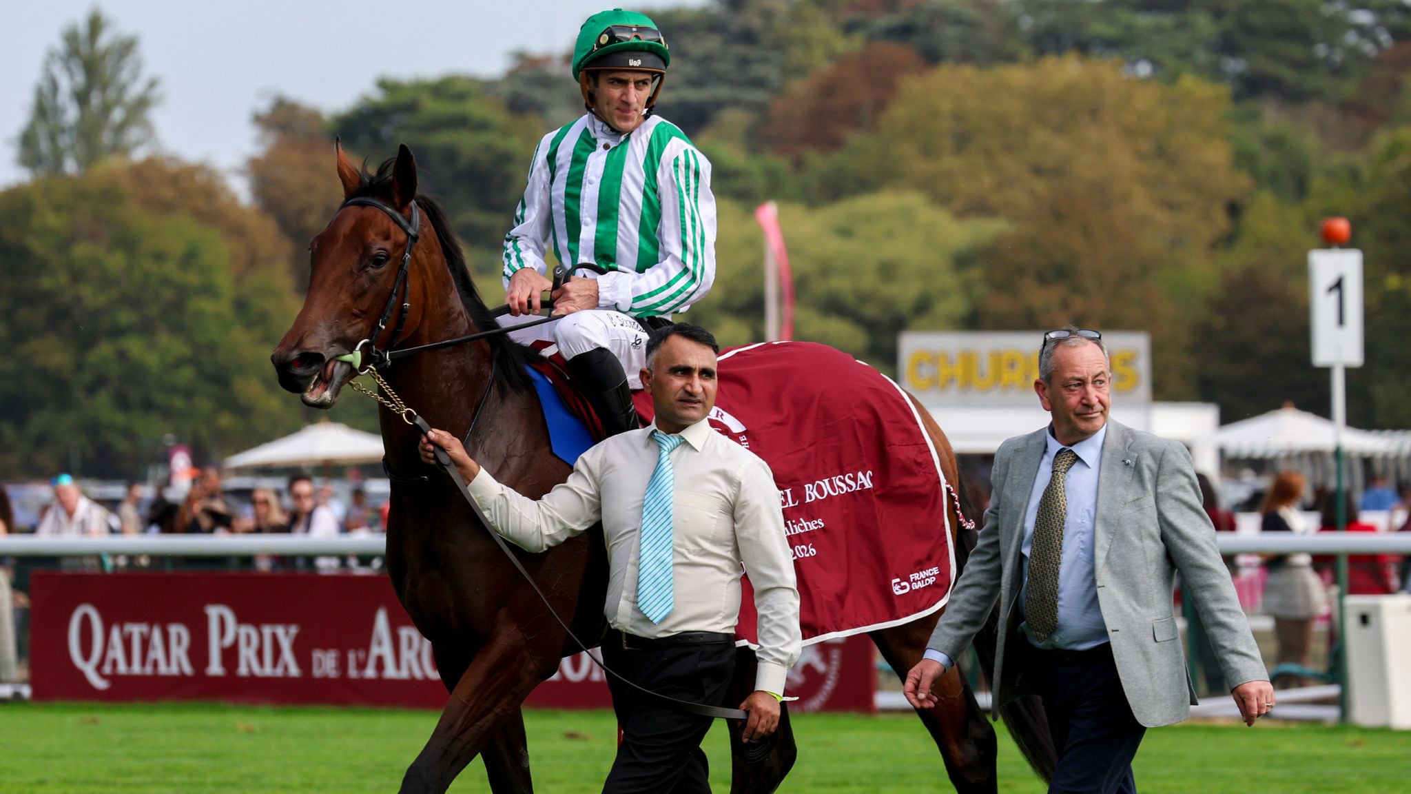 Green Empress won the Qatar Prix Marcel Boussac (Cal Sport Media via AP Images)