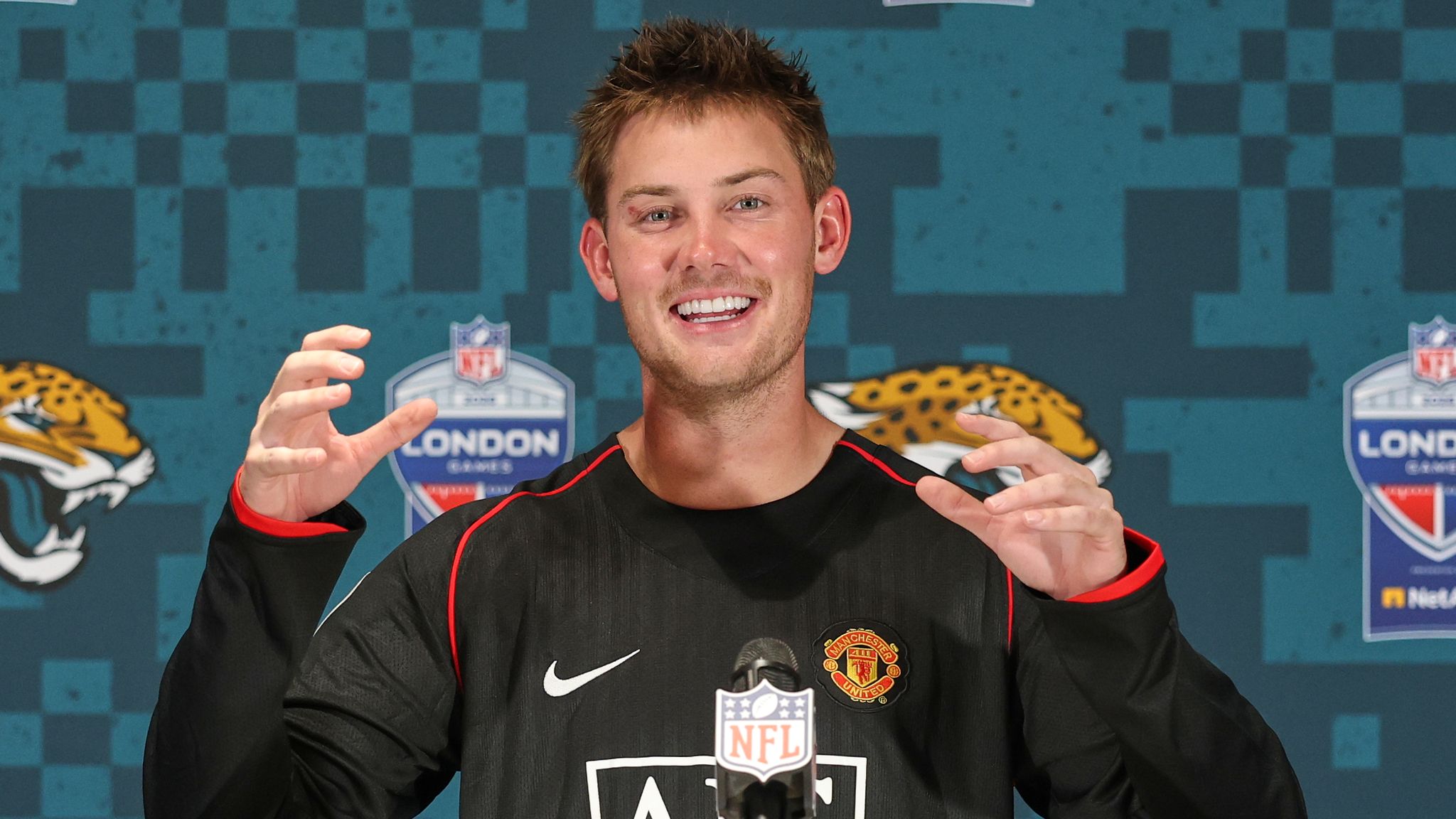 Jacksonville Jaguars place kicker Cam Little