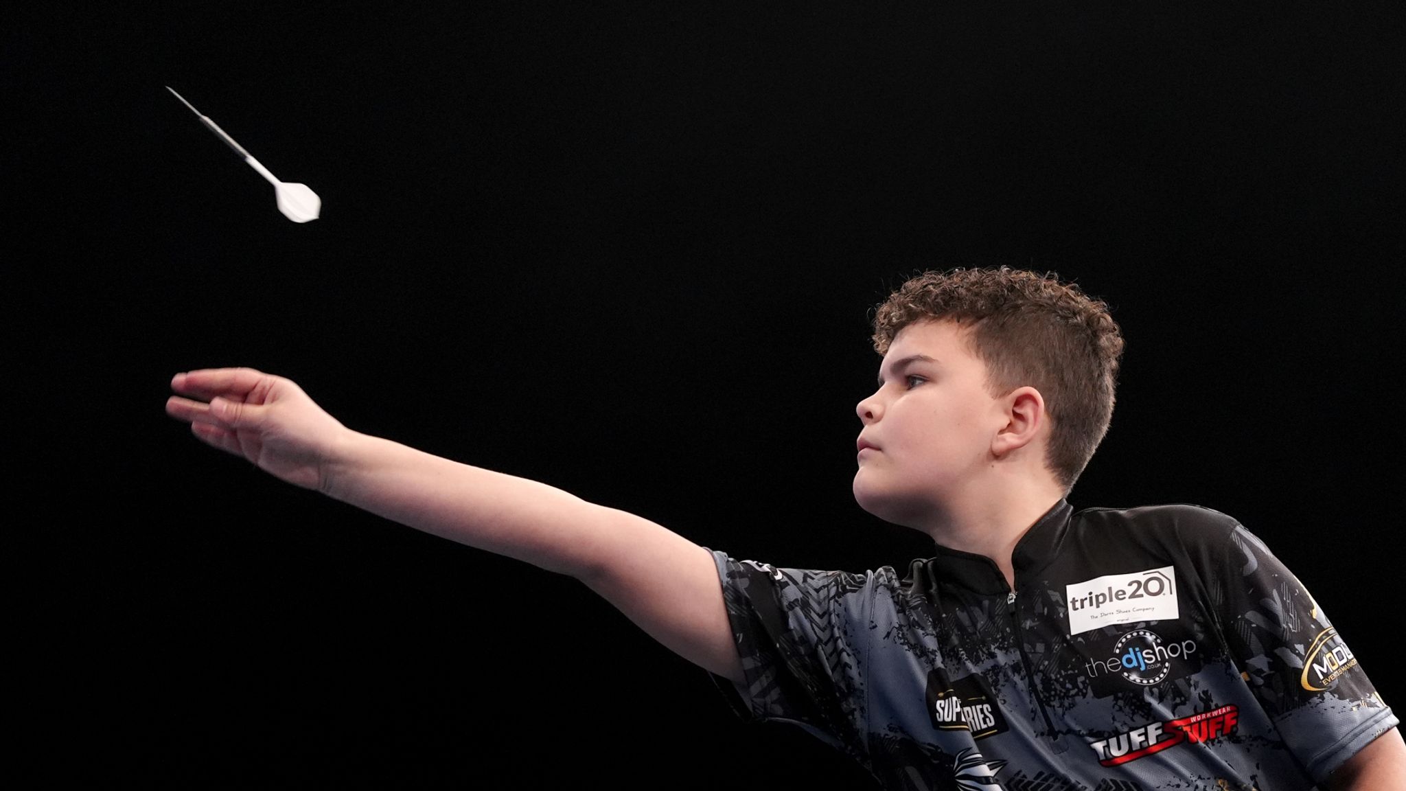 Jayden Walker beat Luke Humphries in an exhibition match when he was just 12 years old