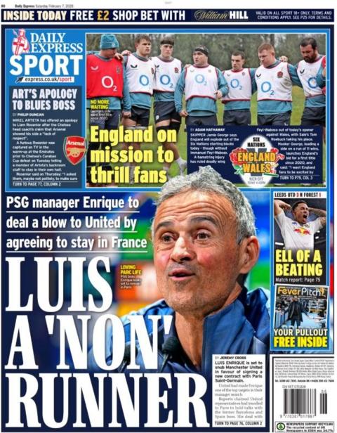 Express back page