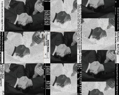 black and white film of a handshake