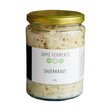 Jamie Ferments Sauerkraut