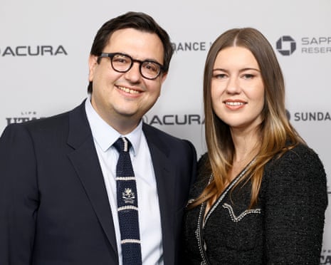 David Sharaz and Brittany Higgins