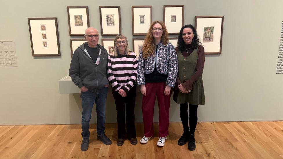 Peter Lord, Cath Davies, Manon Steffan Ros a Meinir Mathias