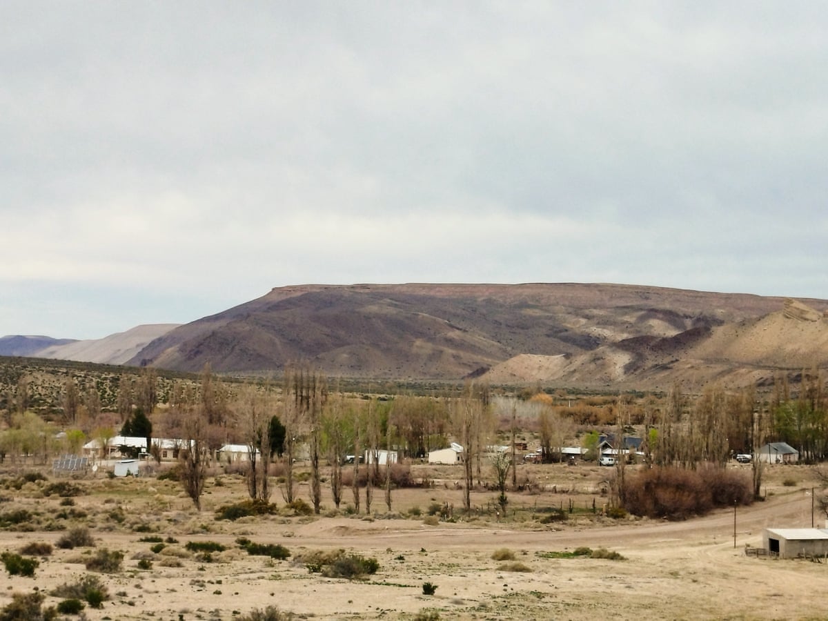 The village of Cerro Cóndor, on the Patagonian steppe