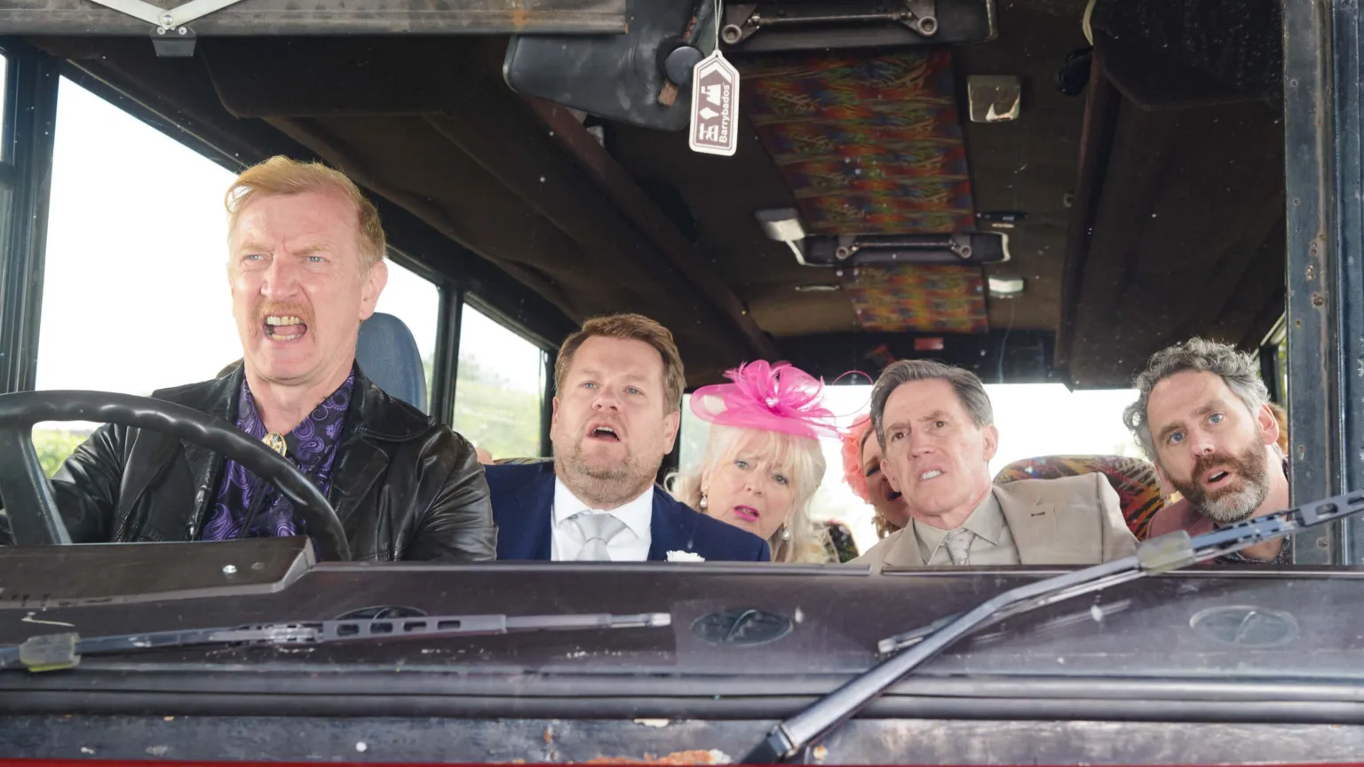 Toffee International Ltd. Left to right - Dave Coaches, Smithy, Pam, Uncle Bryn and Jason