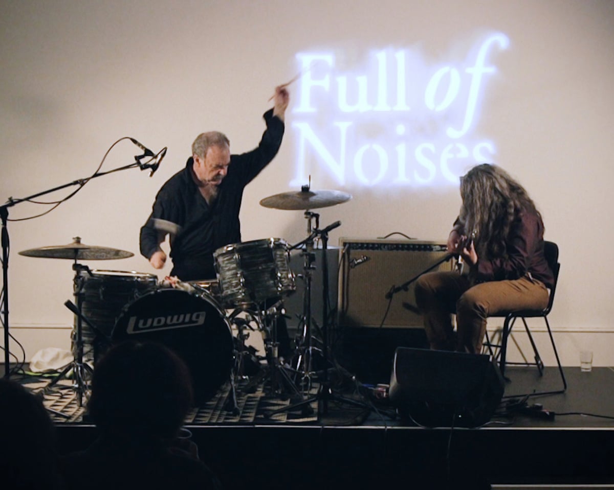 Jim White and Marisa Anderson performing at Piel View House in September 2024.