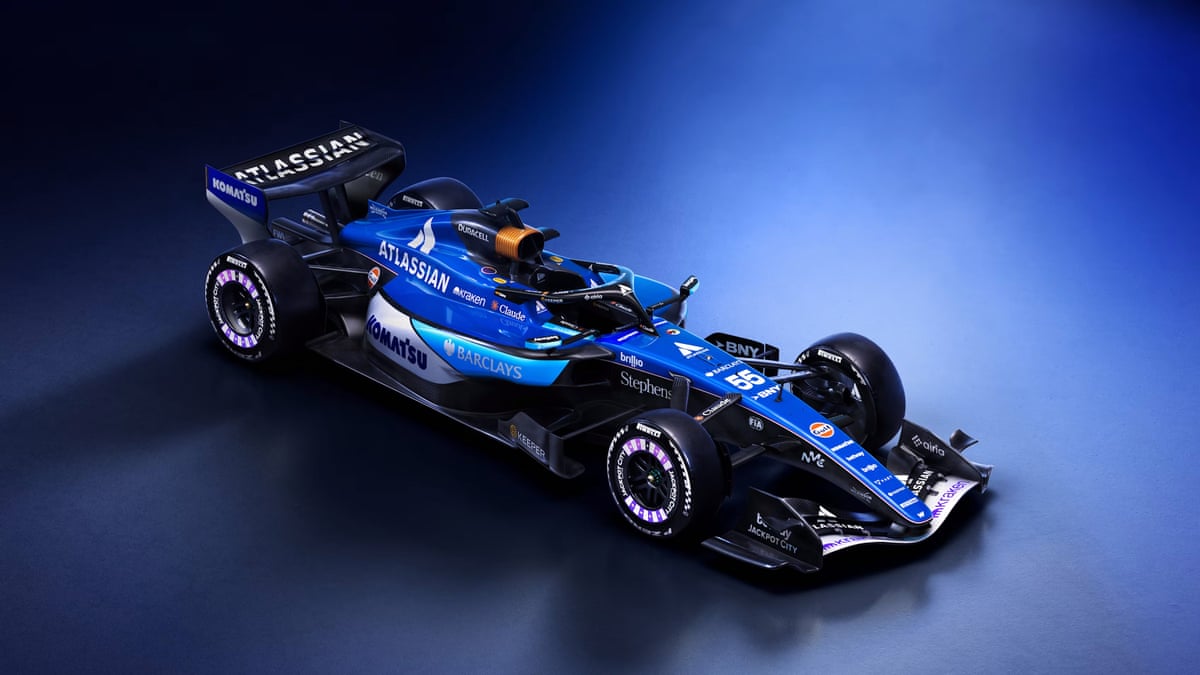 The 2026 Williams F1 car