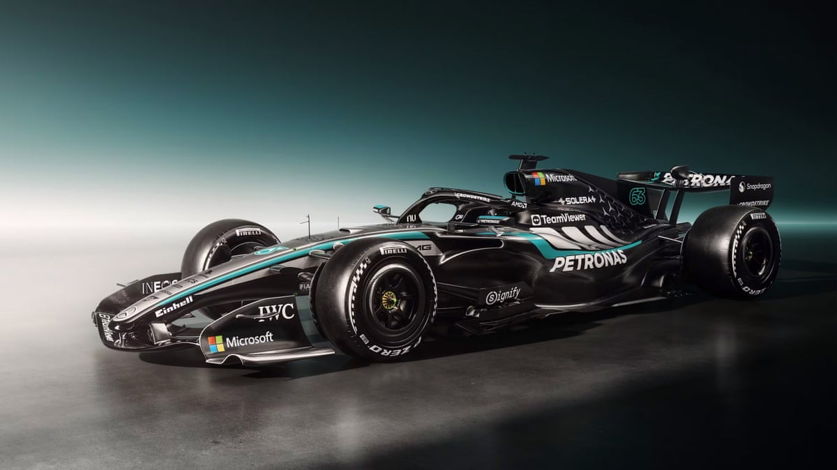 The 2026 Mercedes F1 car