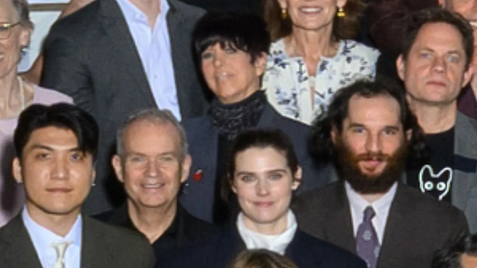 AMPAS Dianne Warren in the Oscars class photo