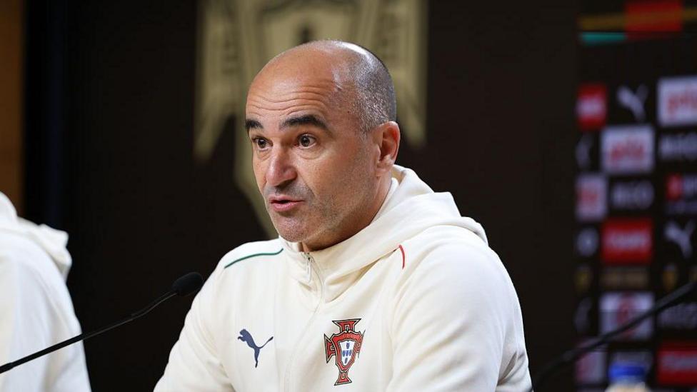 Portugal manager Roberto Martinez