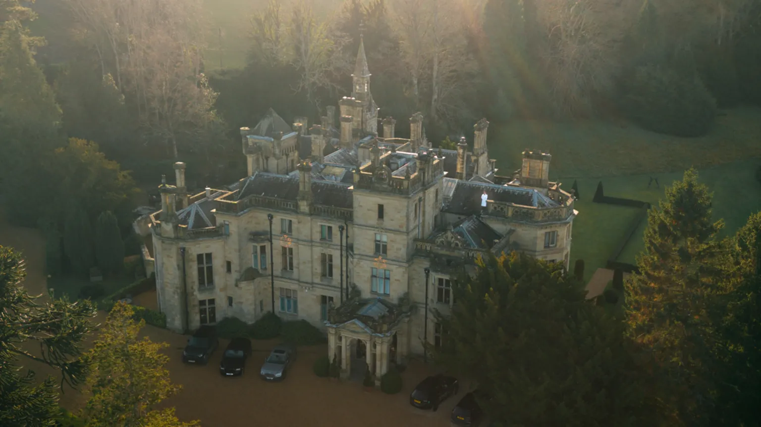 Pale Hall Pale Hall, a large country hotel surrounded by green fields and tall trees