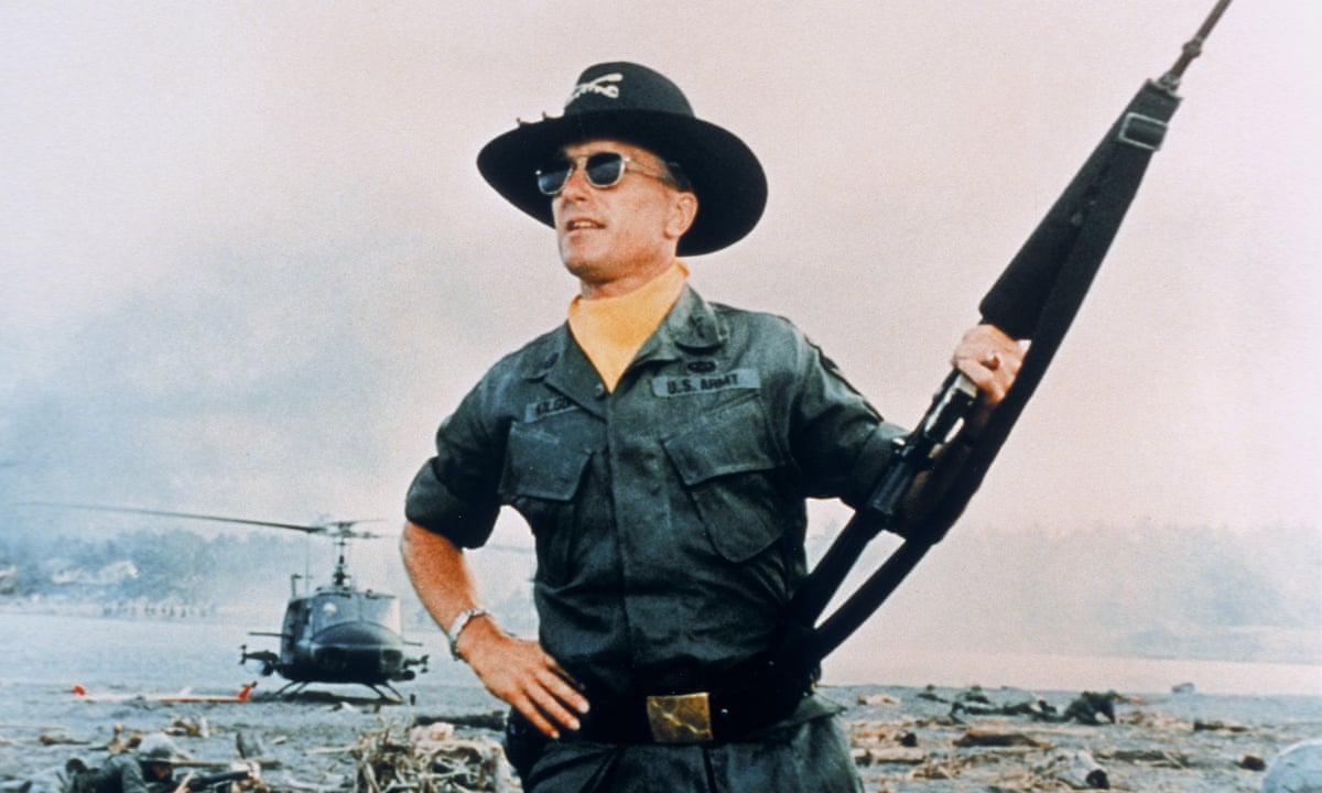 Robert Duvall as Lt Col Kilgore in Apocalypse Now