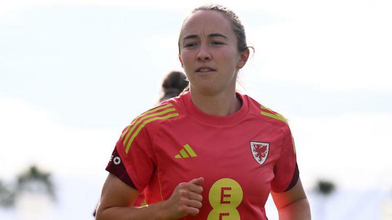 Laura Hughes in Wales training 