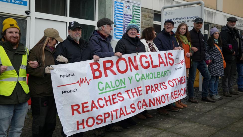 Protest Bronglais