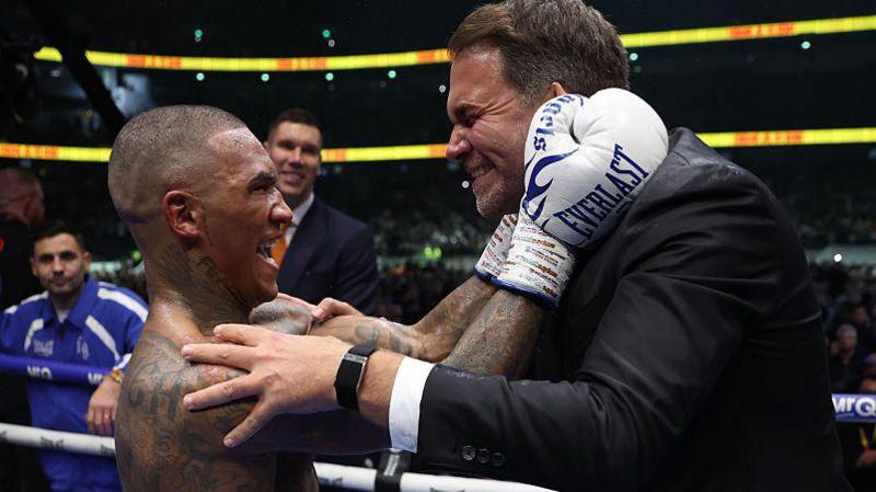 Conor Benn and Matchroom Boxing's Eddie Hearn