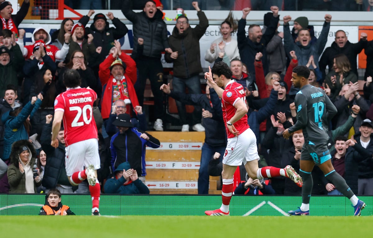 Wrexham's Kieffer Moore.