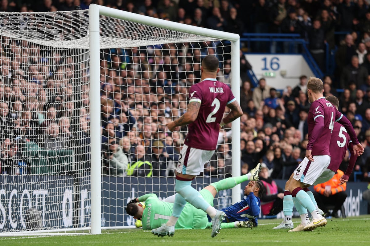 Joao Pedro scores giving Chelsea the early lead.