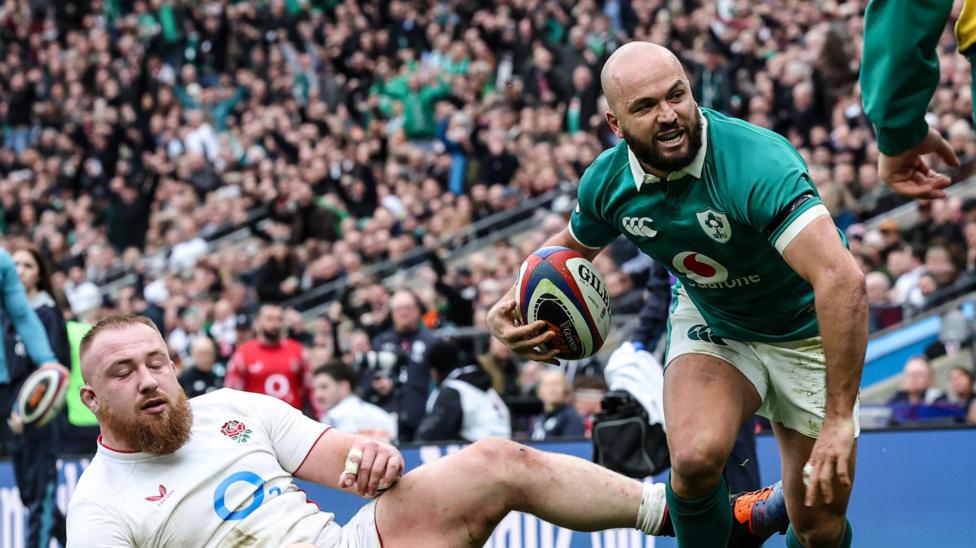 Jamison Gibson-Park celebrates