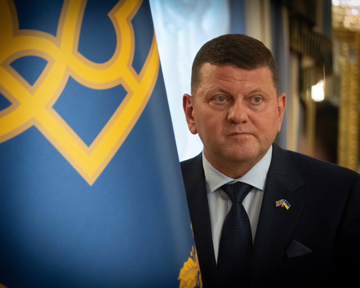 Former Commander-in-Chief of Ukraine’s Armed Forces and Ambassador to the UK, Valerii Zaluzhnyi.