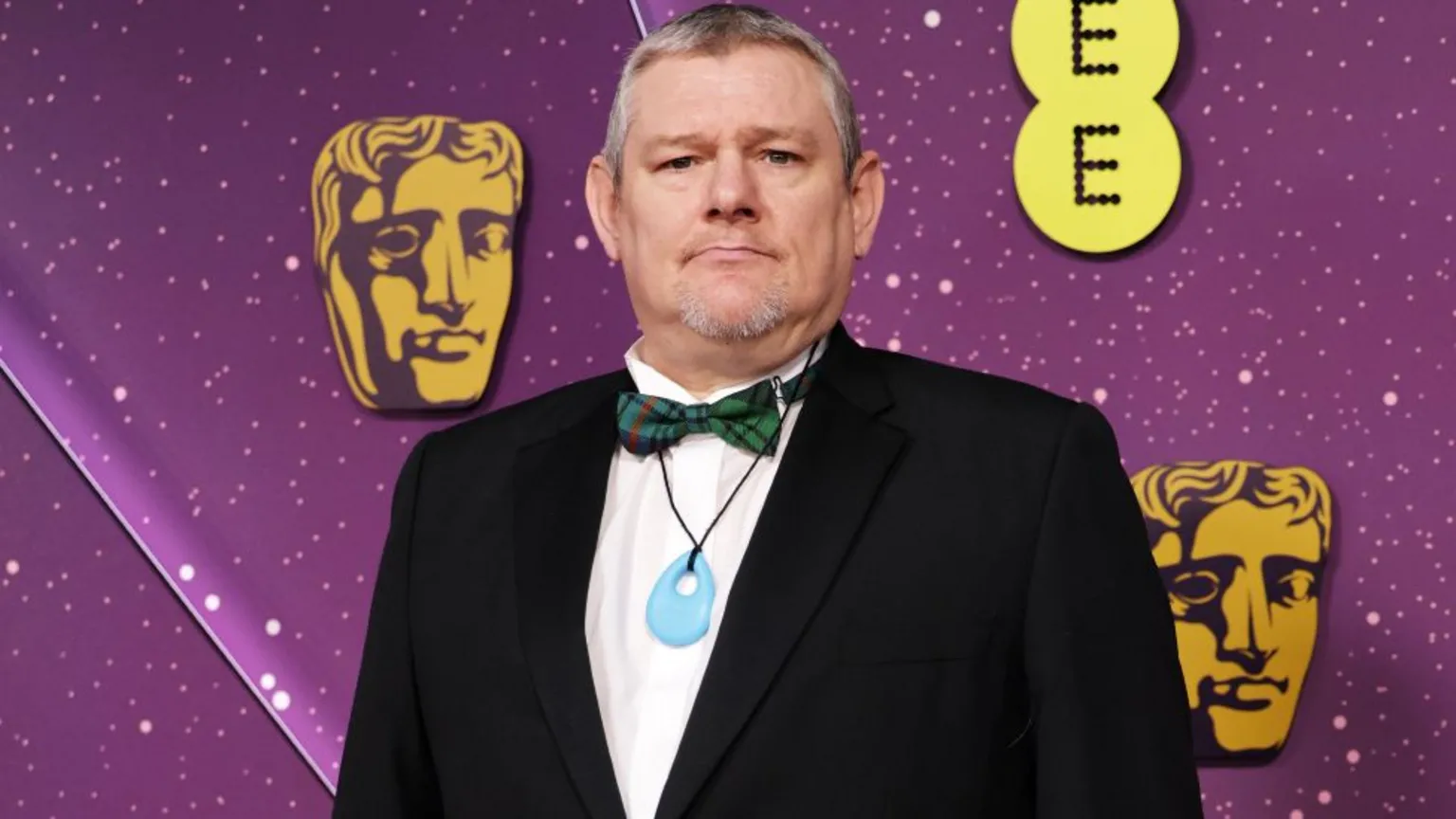 John Davidson attends the 2026 EE BAFTA Film Awards at The Royal Festival Hall on February 22, 2026 in London, England.