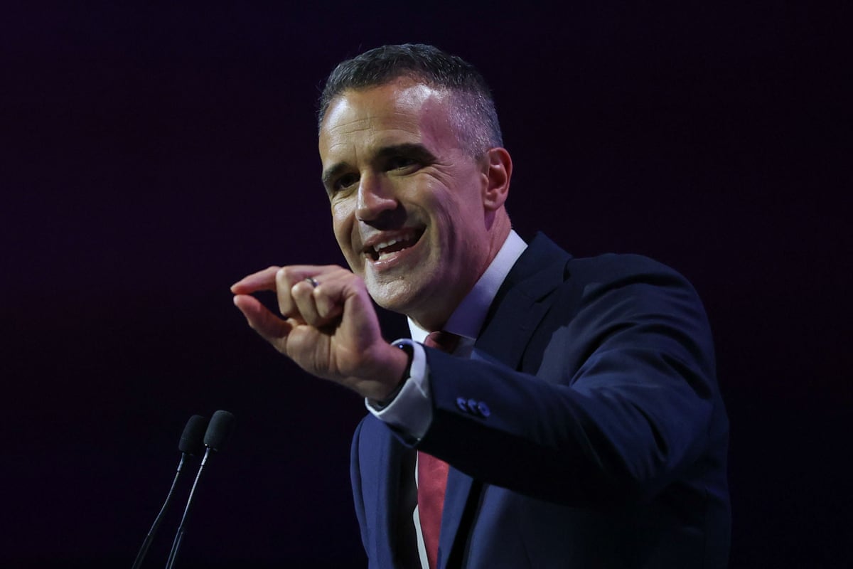 The South Australian premier, Peter Malinauskas
